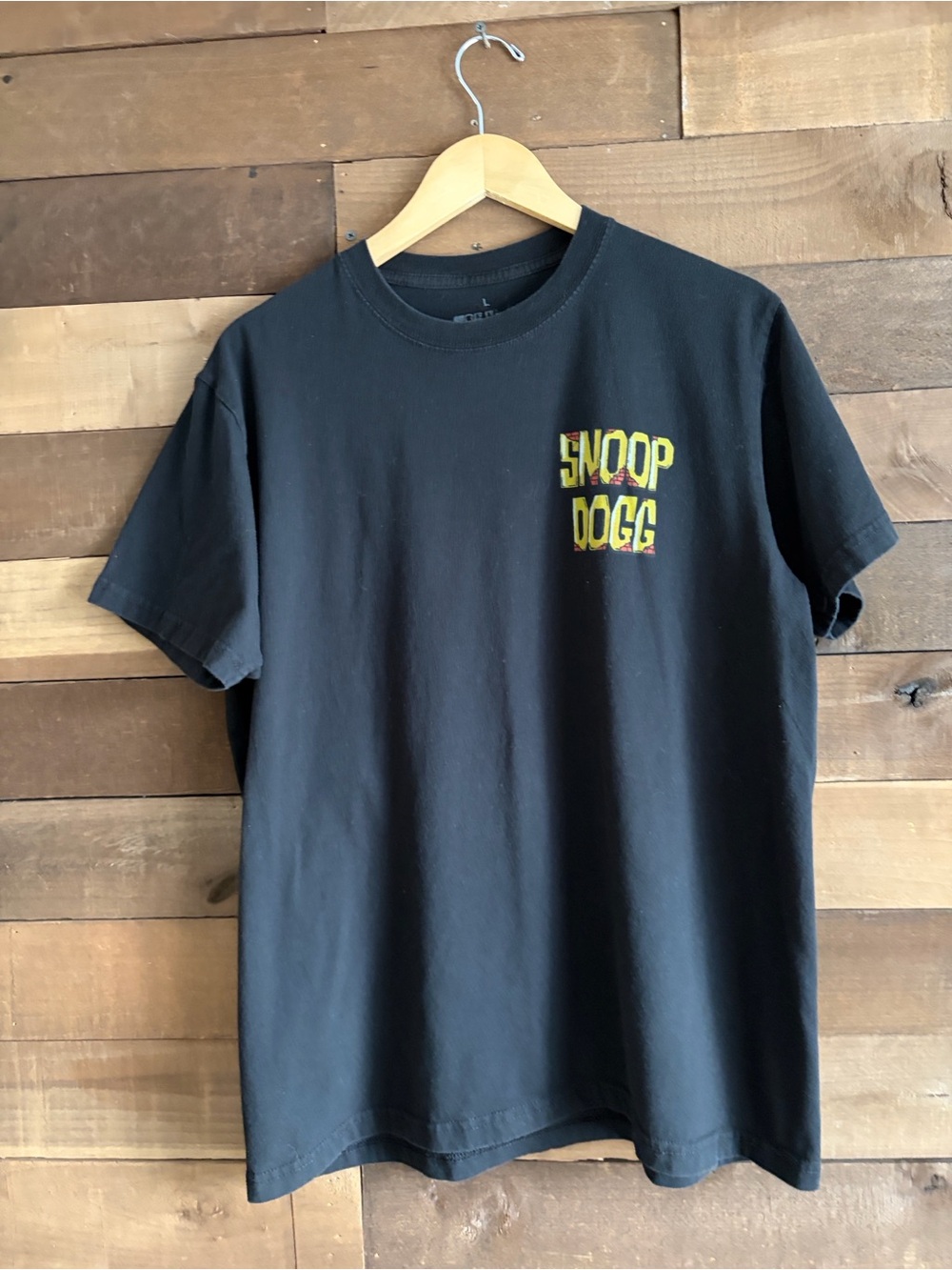 Snoop Dog Joe Cool Black Graphic Tee